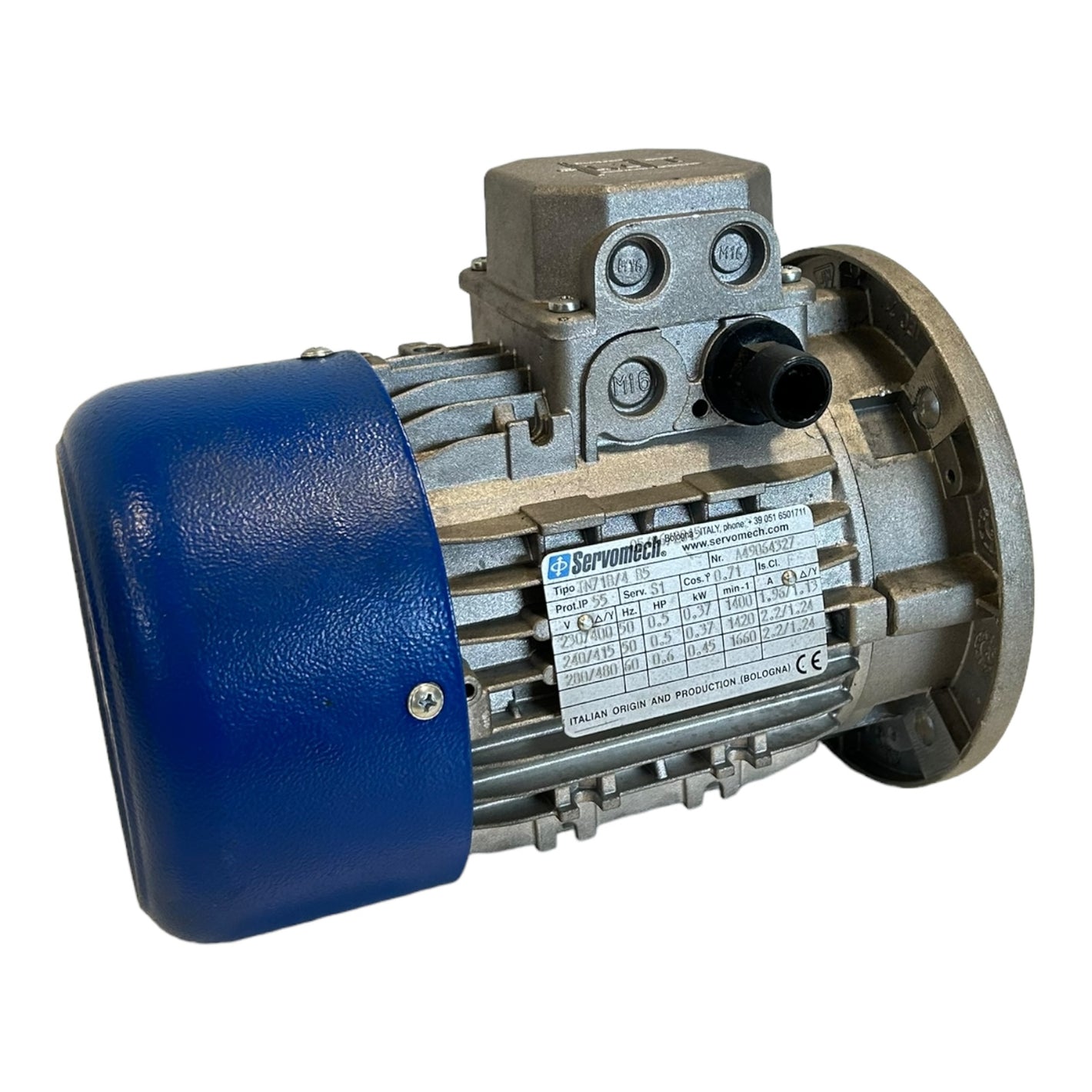 Servomech TN71B/4B5 electric motor 0.37kW electric motor for industrial use