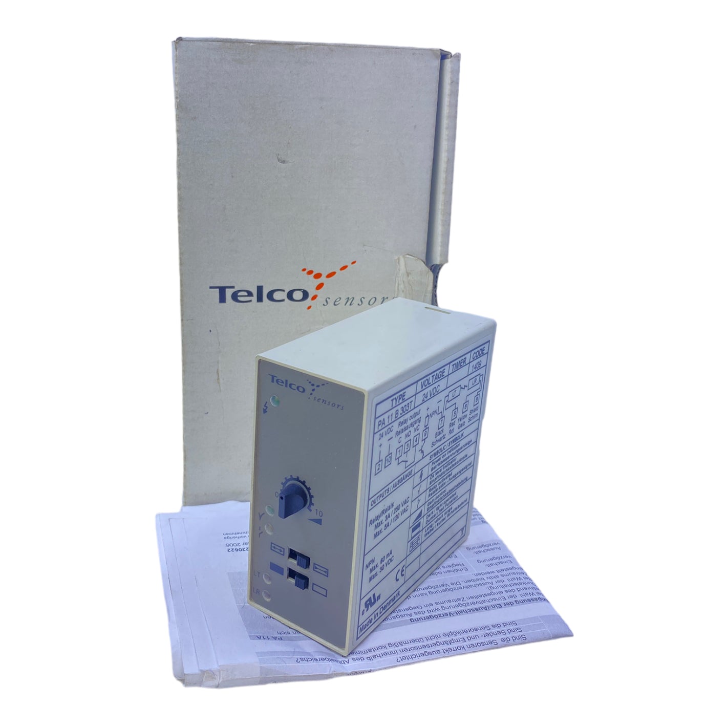 Sitron PA11B303T Lichtschrankenverstärker Sensor 24V DC 3/5A 250/120V AC 60mA