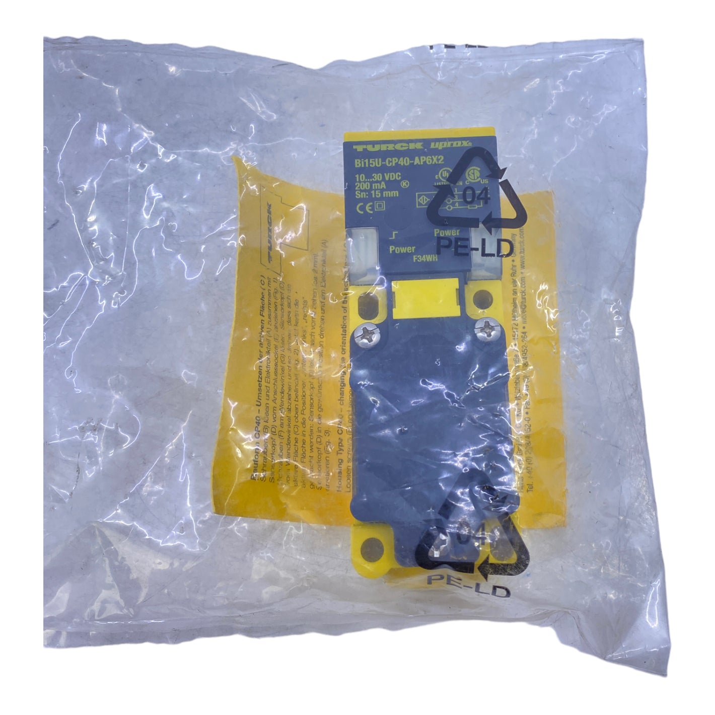 Turck Bi15U-CP40-AP6X2 Näherungssensor 1623500 10...30V DC 200 mA