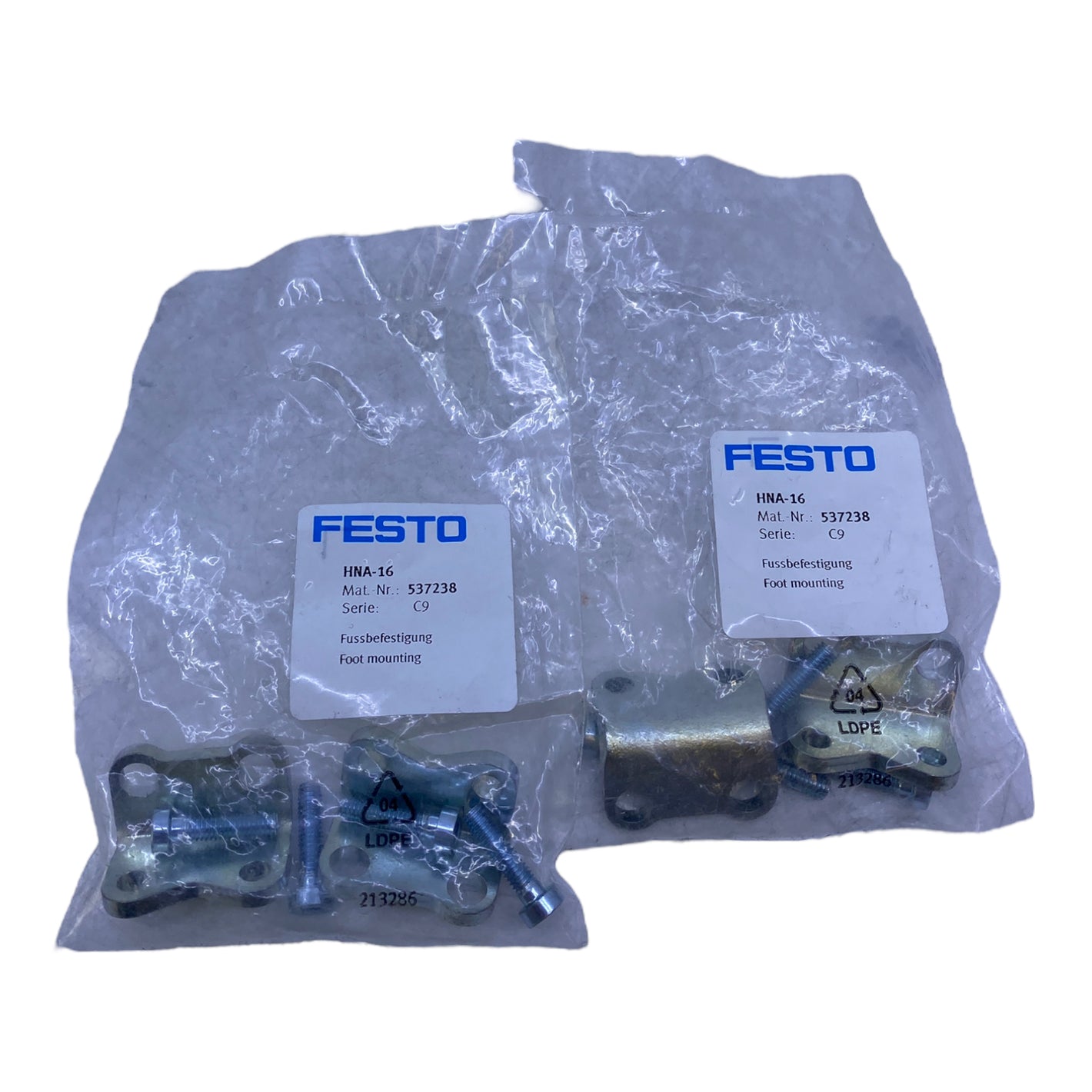 Festo HNA-16 Fußbefestigung 537238 VE:2STK