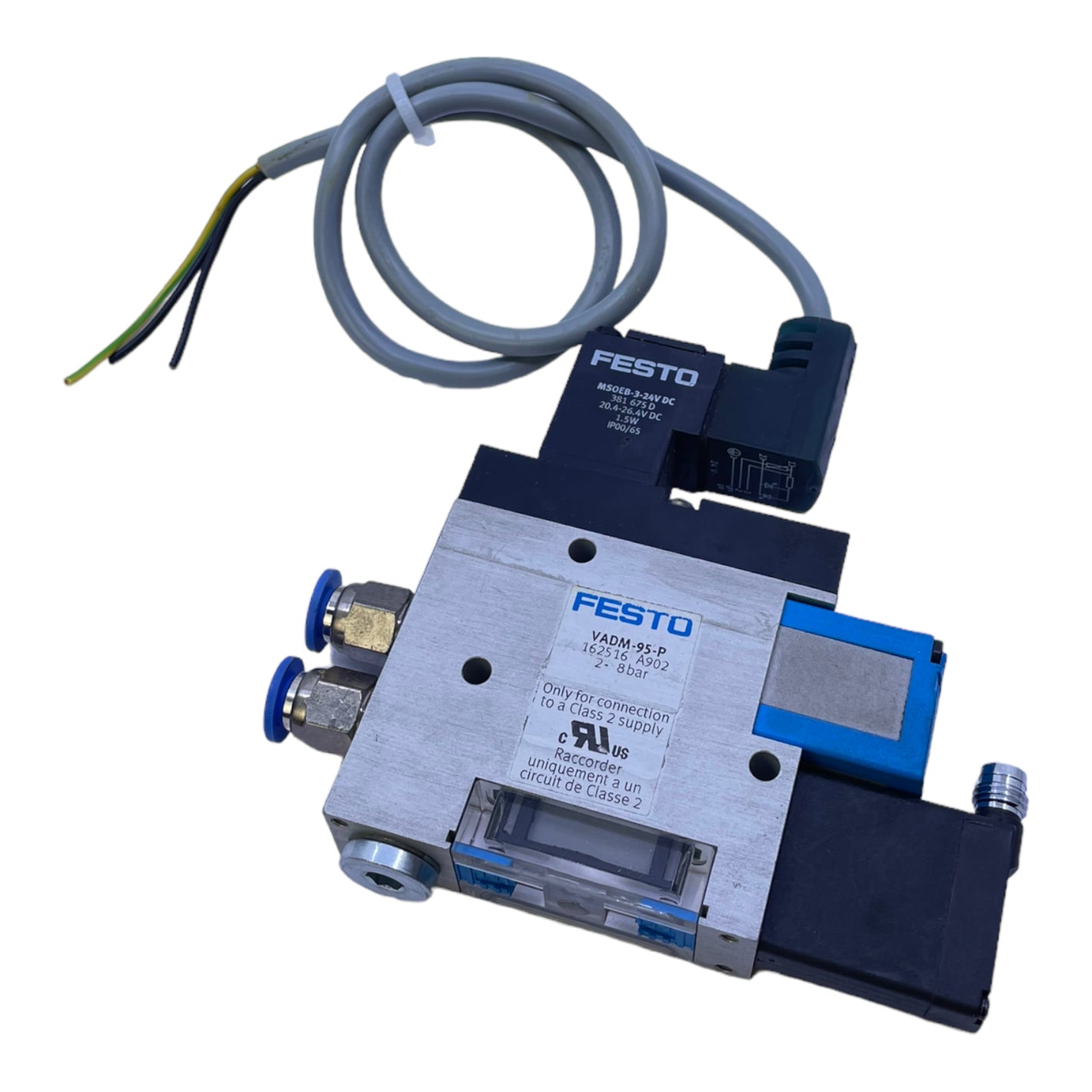 Festo VADM-95-P Vakuumsaugdüse 162516 2 bis 8 bar
