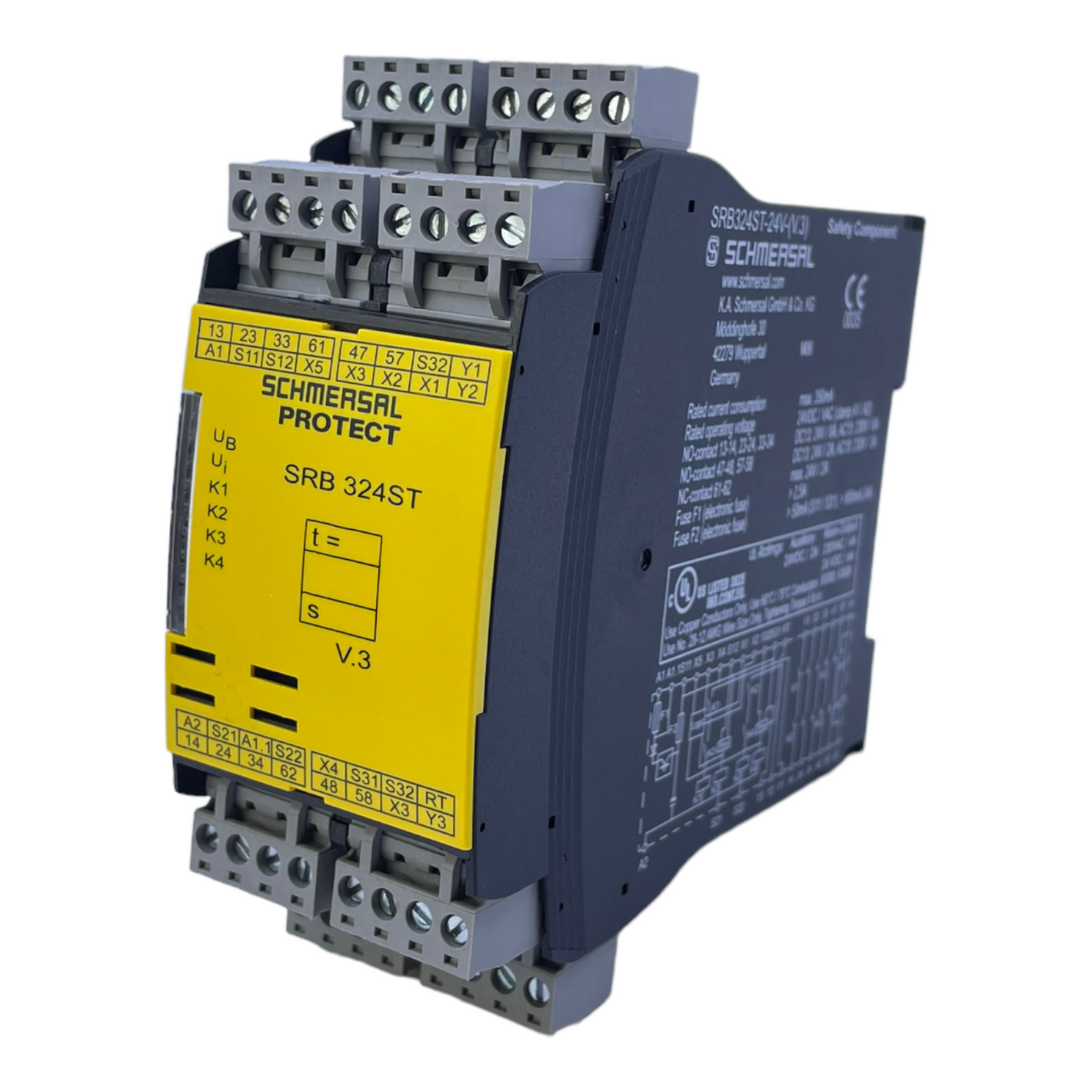 Schmersal SRB324ST-24V safety relay 350mA 24VDC