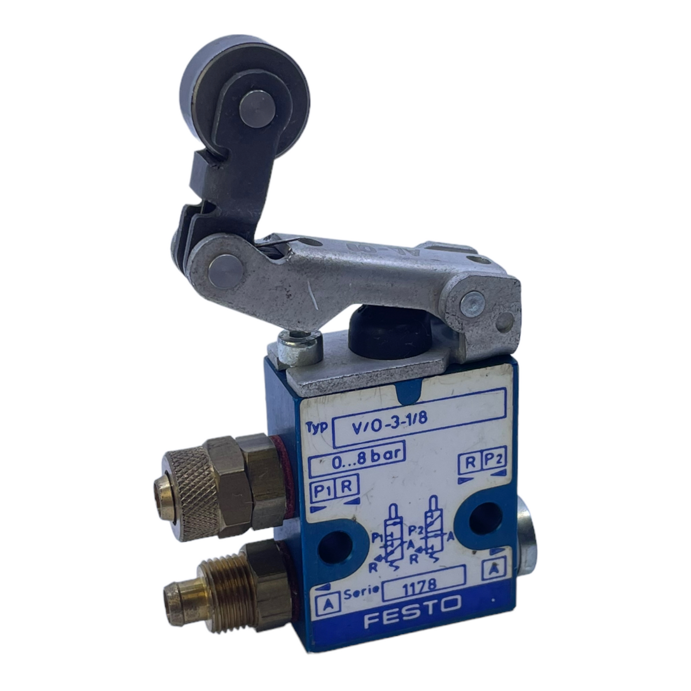 Festo V/O-3-1/8 roller lever valve for industrial use Festo V/O-3-1/8
