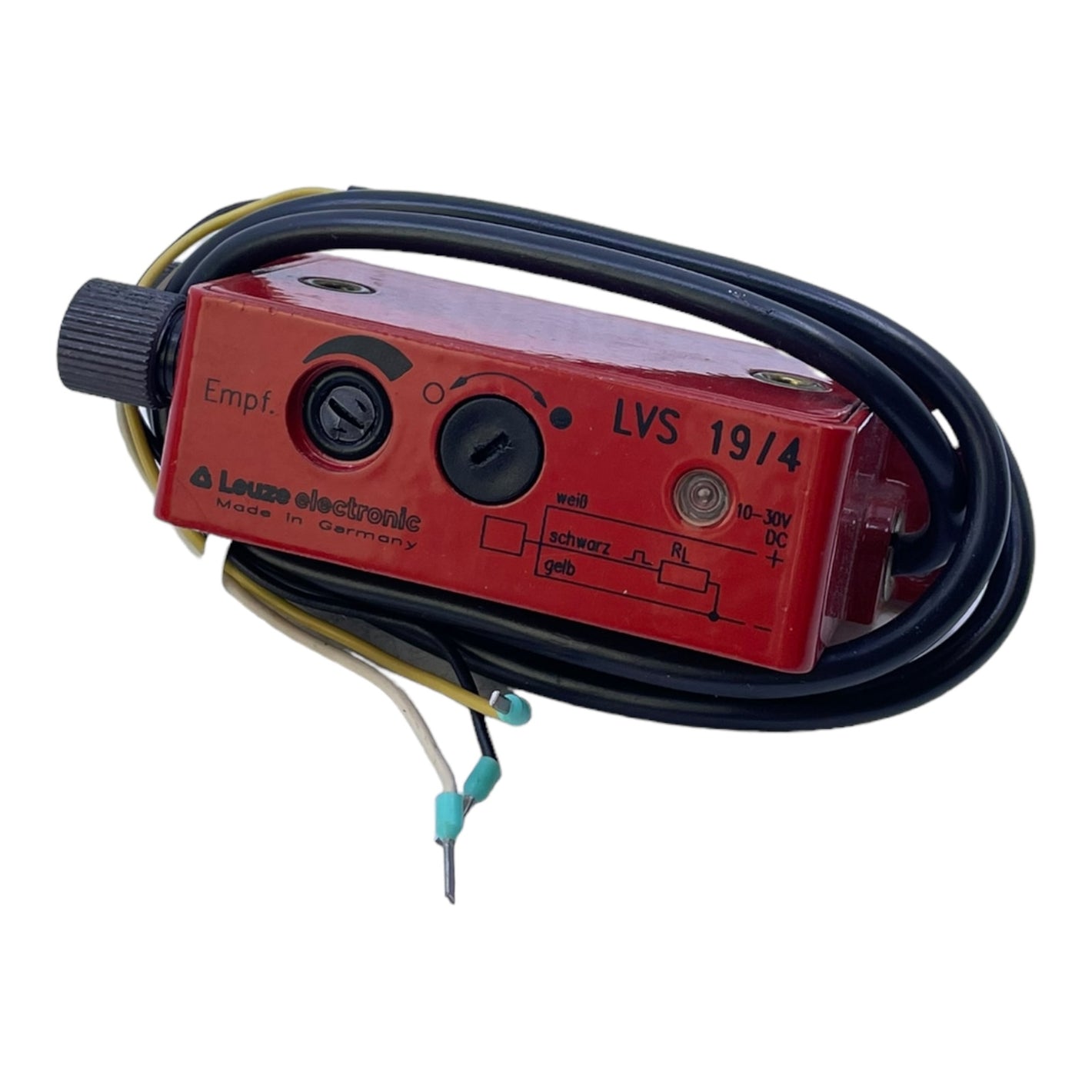 Leuze LVS19/4 fiber optic sensor for industrial use Leuze LVS19/4 Sensor