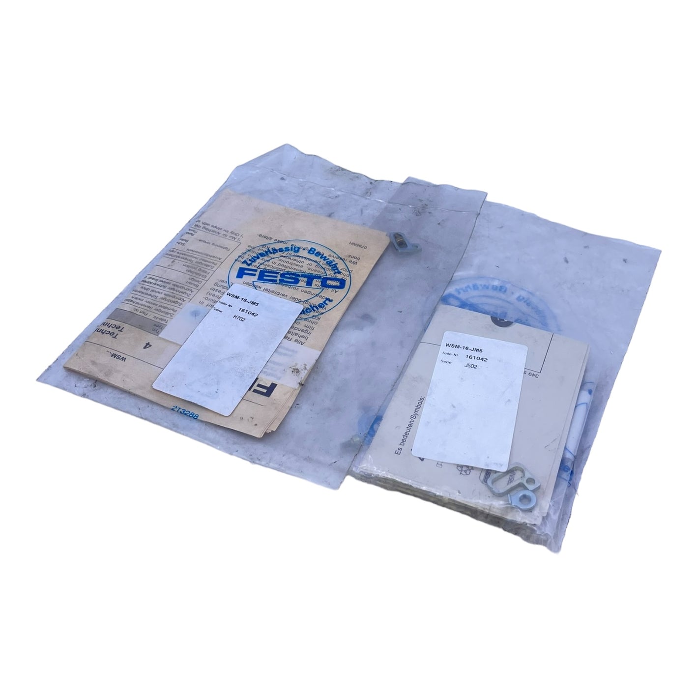 Festo WSM-16-JM5 mounting kit for sensors 161042 VE: 2 pcs WSM-16-JM5