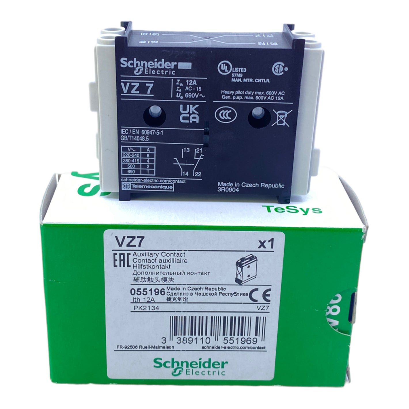Schneider Electric VZ7 Hilfskontakt 055196