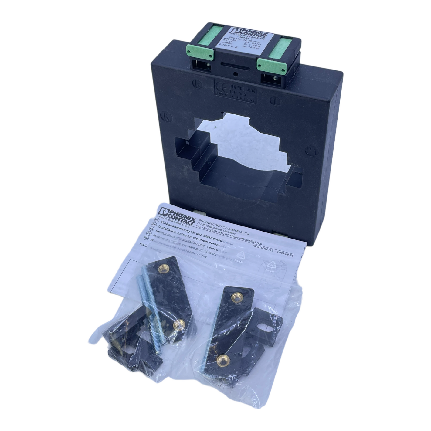 Phoenix Contact MCR-V2-8015-105- 400-5A-1 current transformer 2276256 7.5VA 1kV