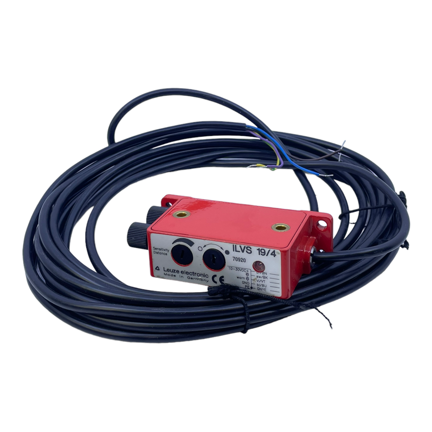 Leuze ILVS19/4 fiber optic sensor 10…30V DC