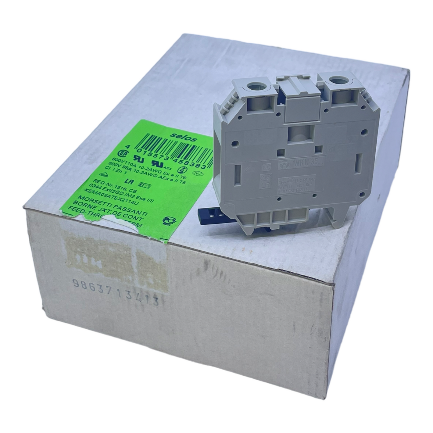 Wieland WKN35 feed-through terminal WKN35 feed-through terminal VE:8pcs/pcs