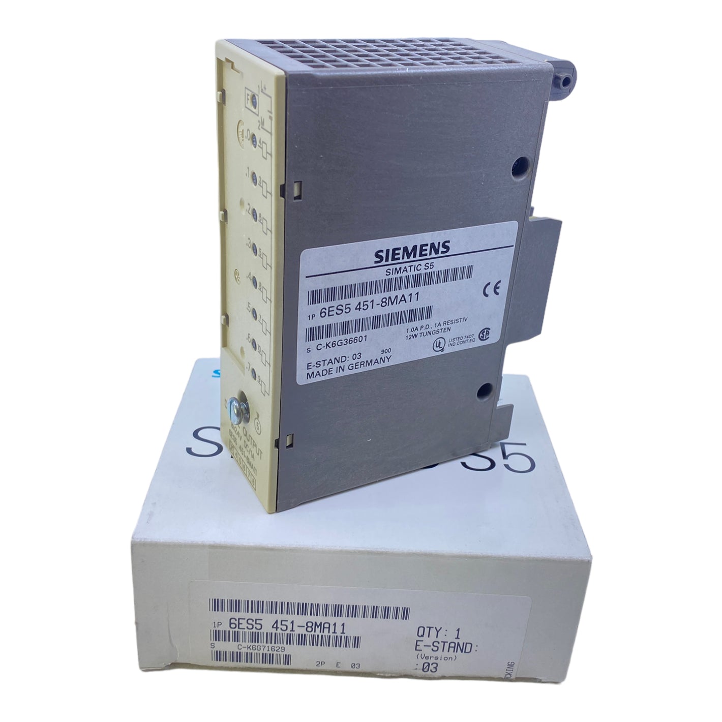 Siemens 6ES5451-8MA11 Digitalausgabe 8x24V DC 1A
