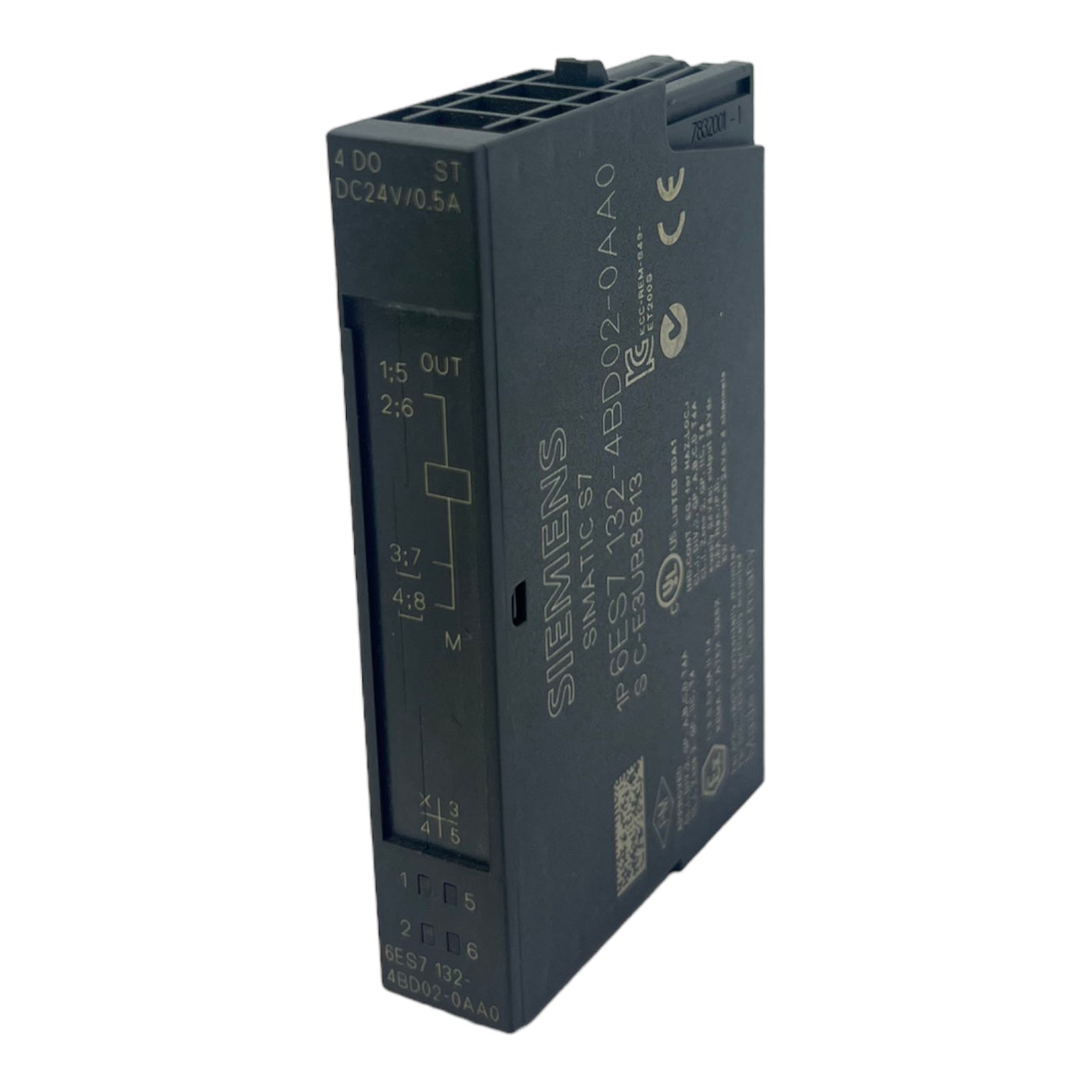 Siemens 6ES7132-4BD02-0AA0 Electronic module SIMATIC DP for ET 200S, DC 24V/0.5A