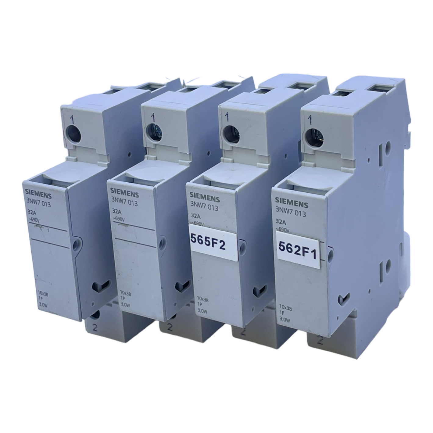 Siemens 3NW7013 fuse holder 600V 30A fuse holder pack of 4.