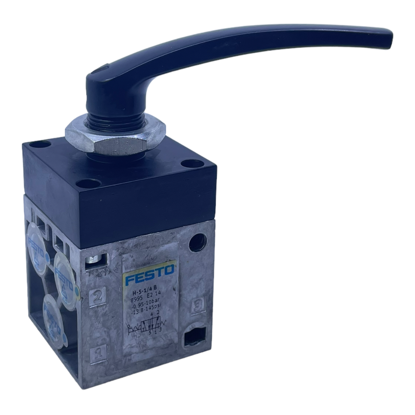 Festo H-5-1/4B 8995 hand lever valve 5/2 bistable NEW