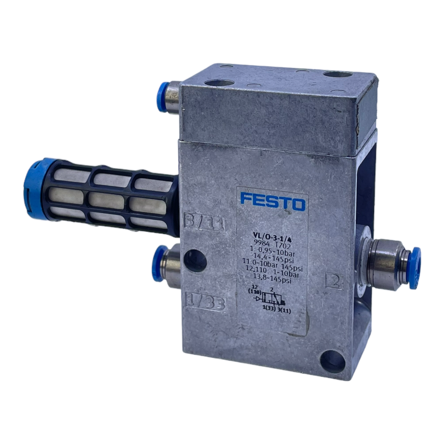 Festo VL/O-3-1/4 Pneumatikventil 9984 1-10bar