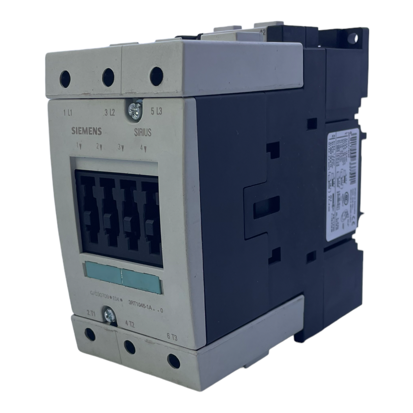 Siemens 3RT1045-1AL20 power contactor 230V 50/60Hz for industrial use
