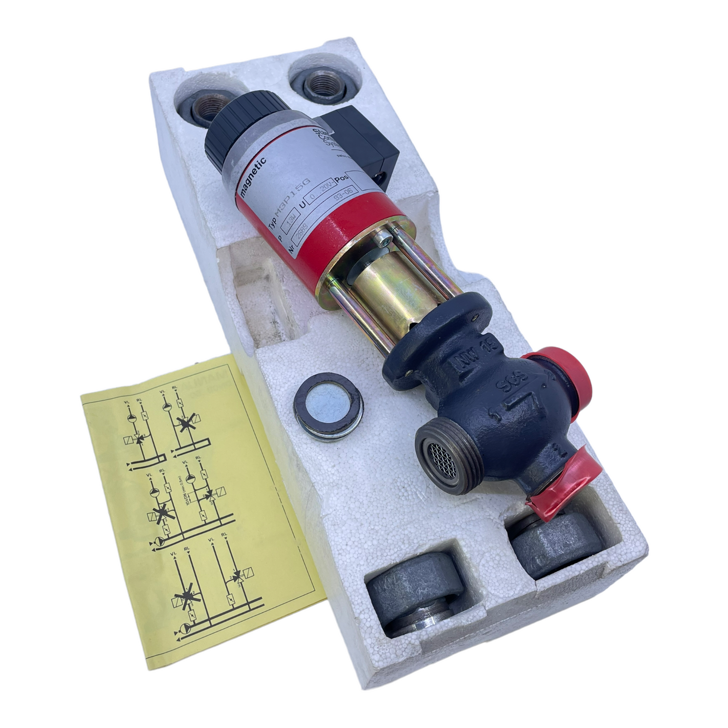 Staefa M3P15G solenoid valve for industrial use