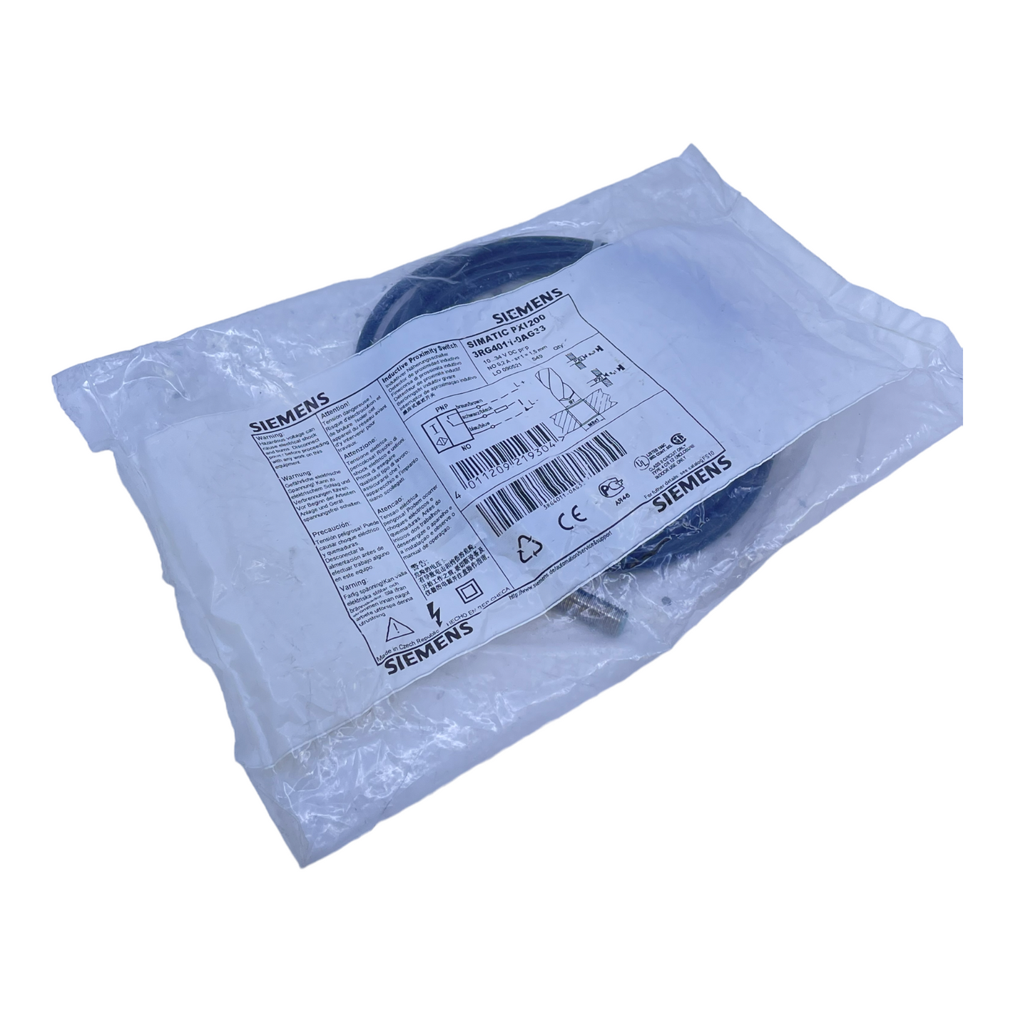 Siemens 3RG4011-0AG33 Näherungsschalter für industriellen Einsatz Sensor