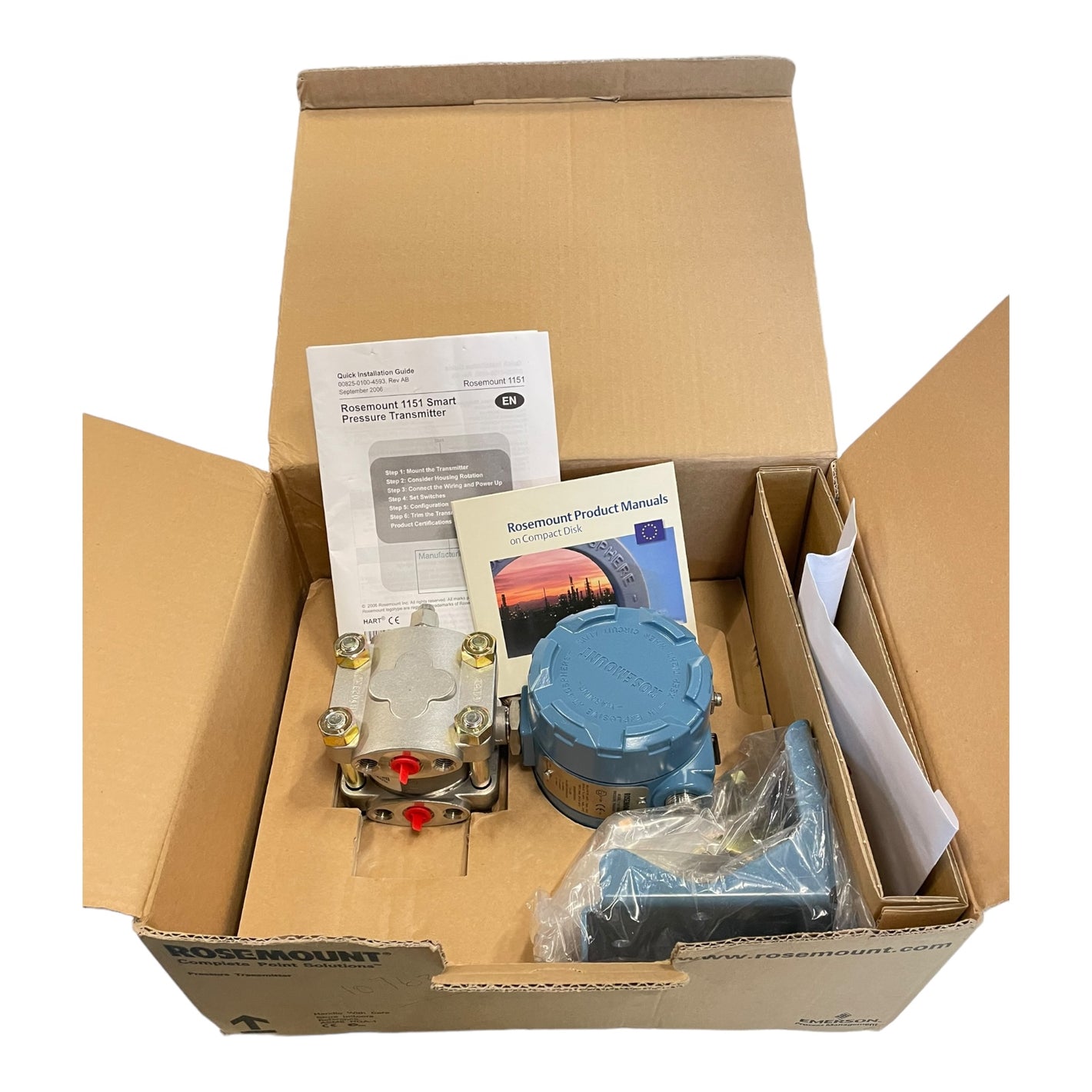 Rosemount 1151 pressure transmitter DP4S22C2B1I104 pressure sensor for industrial use