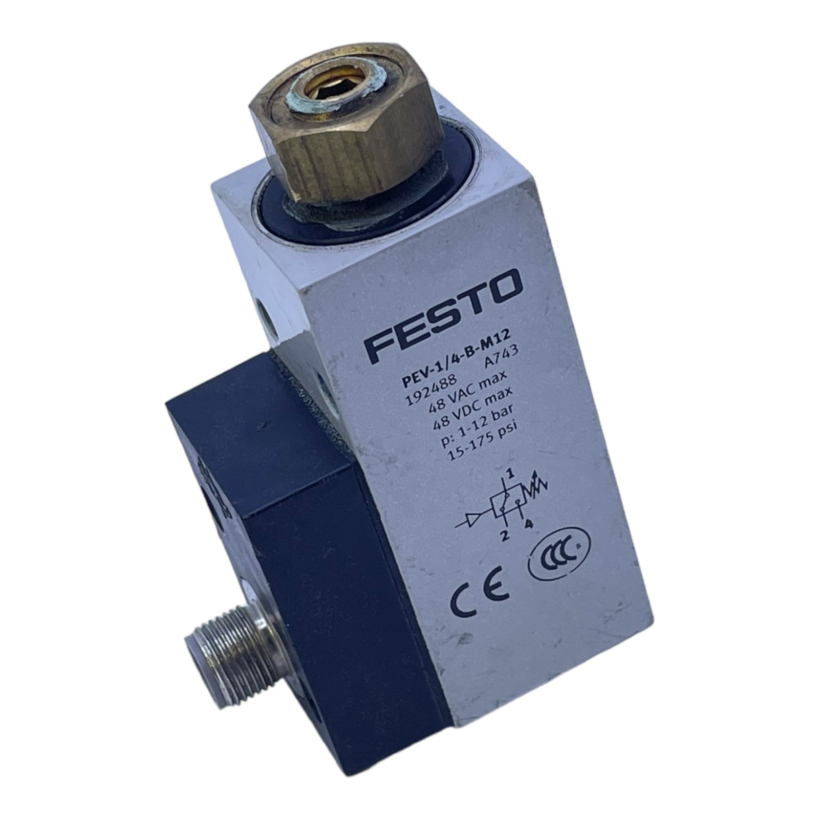 Italtecnica Druckschalter 1/4 PT 12 6 - 8 FG 400V Italtecnica Druckschalter 1/4 PT 12 6 - 8 FG 400V