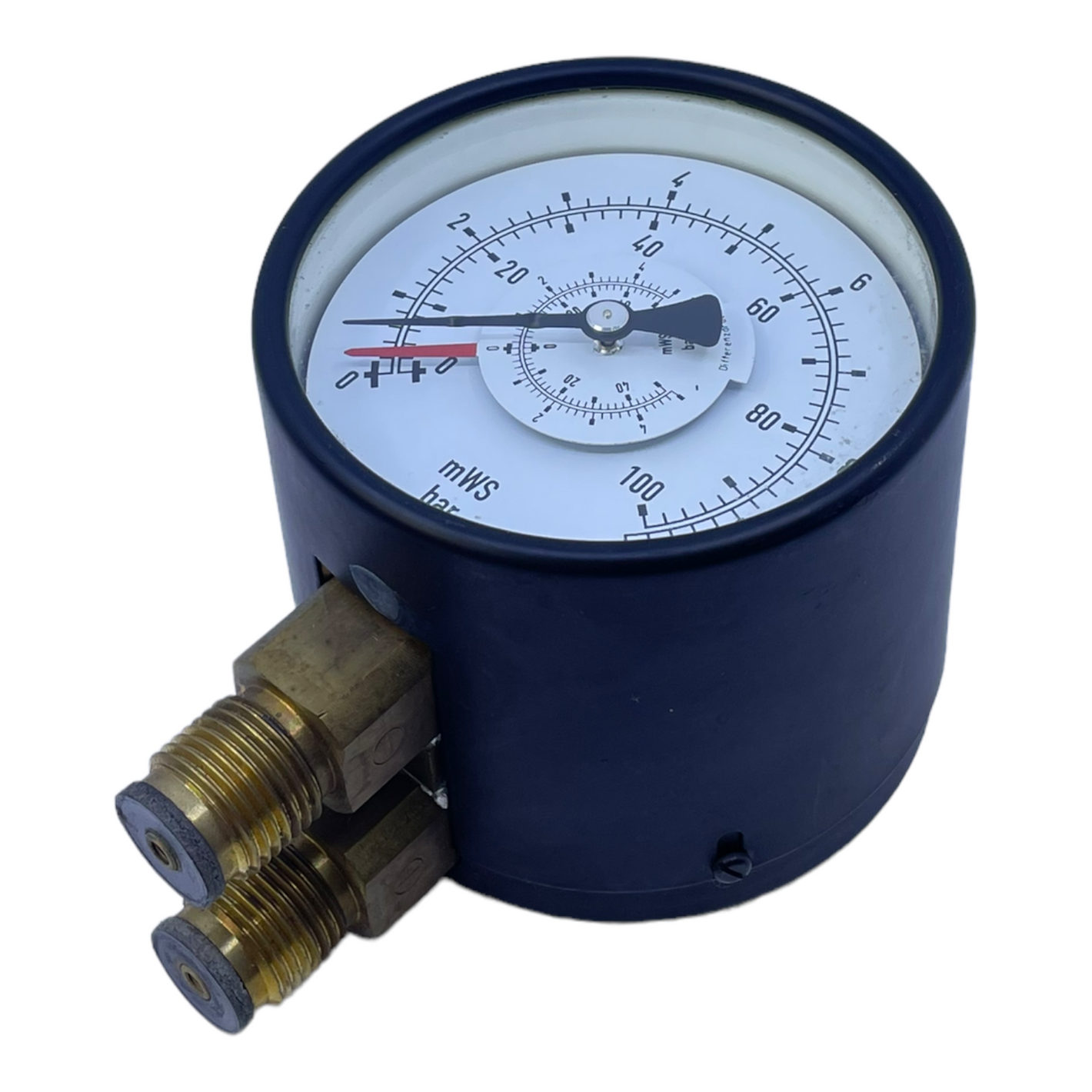 Afriso 0-100 mWS bar differential pressure gauge