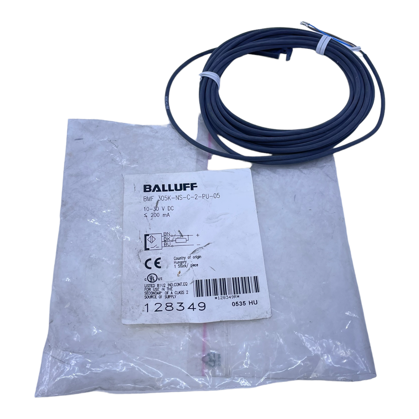 Balluff BMF 305K-NS-C-2-PU-05 Magnetfeldsensor 10…30V DC 200mA
