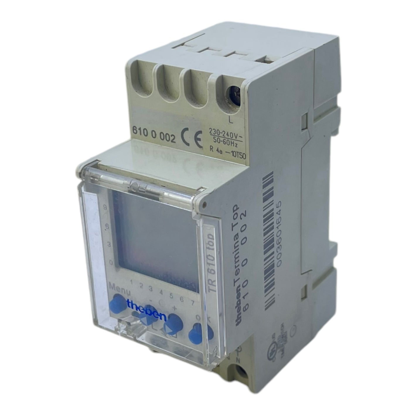 Theben TR610 DIN rail timer for industrial use Theben TR610