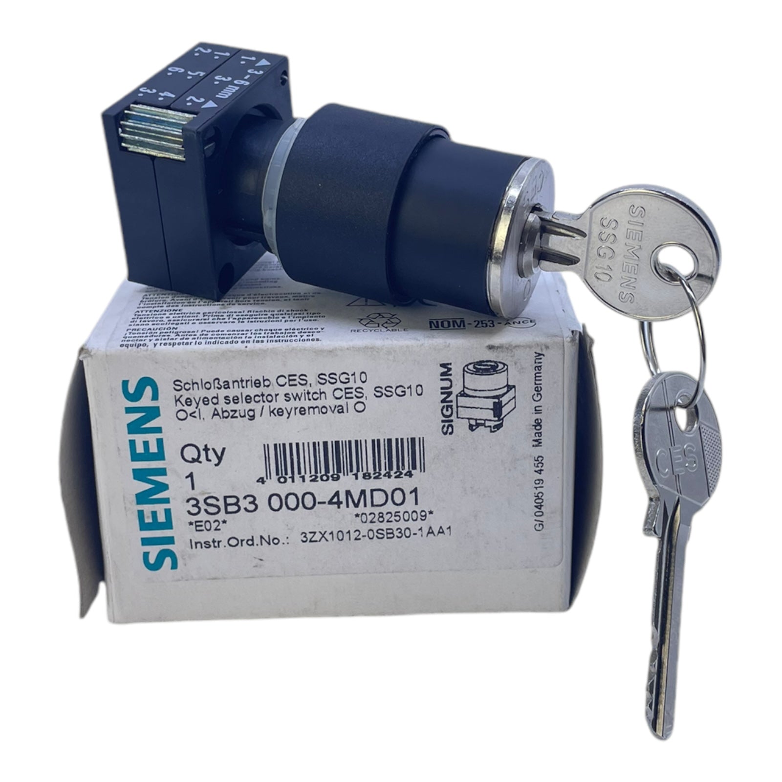 Schlüsselschalter 16A Sicherer Schlüsselschalter Mit Schlossschlüssel 16A 380V Silberlegierung – Robuster 8-Terminal Umkehrschalter Für Stanzmaschinen & Automatisierung Schlüsselschalter 16A Sicherer Schlüsselschalter Mit Schlossschlüssel 16A 380V Silberlegierung – Robuster 8-Terminal Umkehrschalter Für Stanzmaschinen & Automatisierung