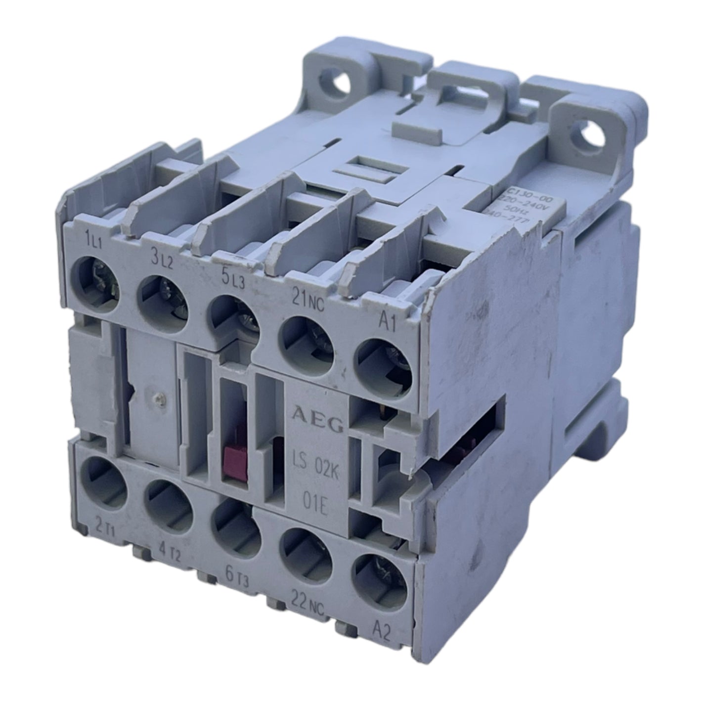AEG LS02K01 power contactor 20A 600V AC 50/60Hz power contactor