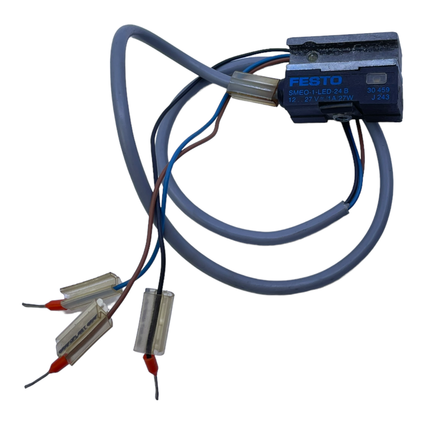 Festo SMEO-1LED-24B proximity switch 30459 12-27VAC/DC IP67 -20 to 70°C