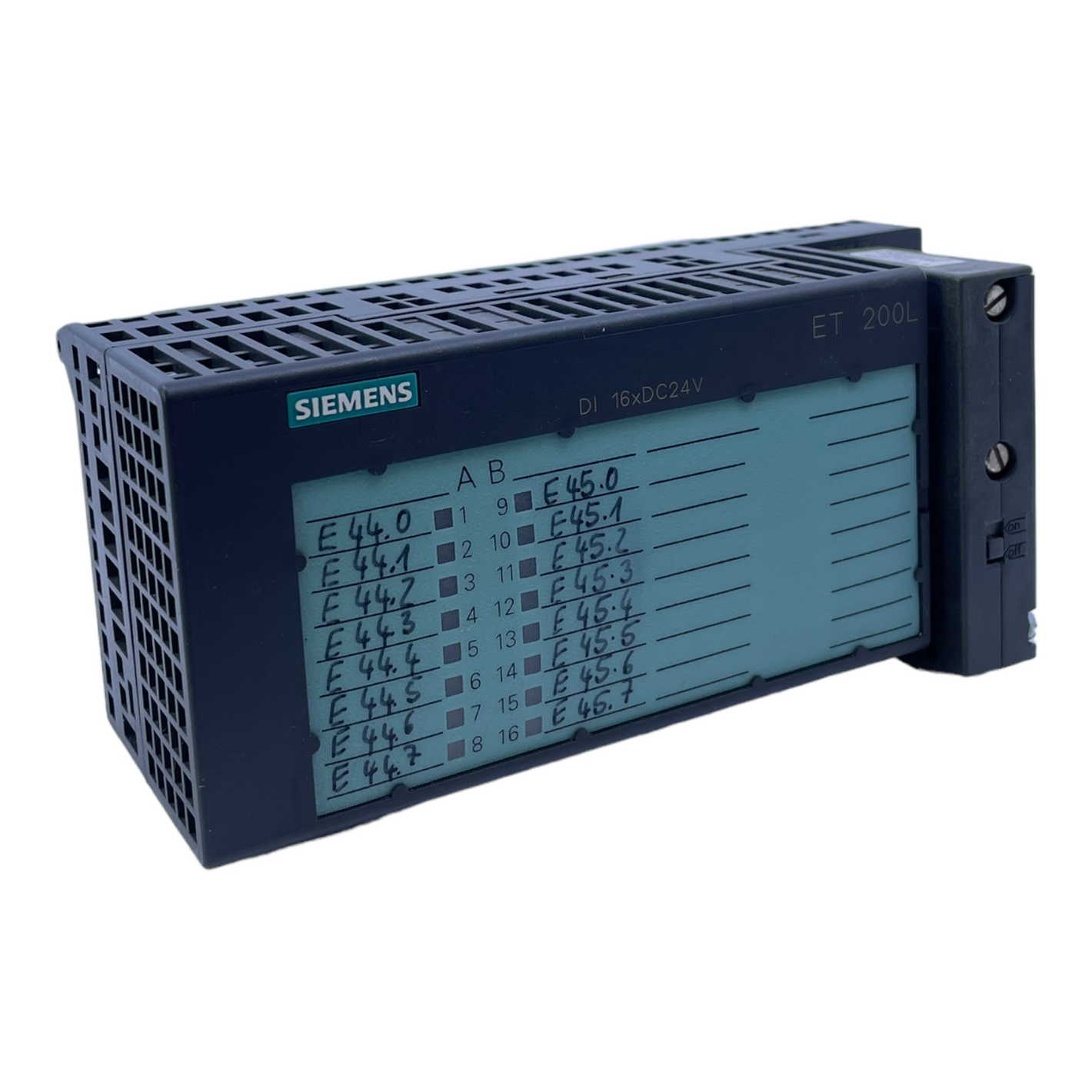 Siemens 6ES7131-1BH00-0XB0 Elektronikblock 6ES7972-0BA11-0XA0 24V DC Siemens