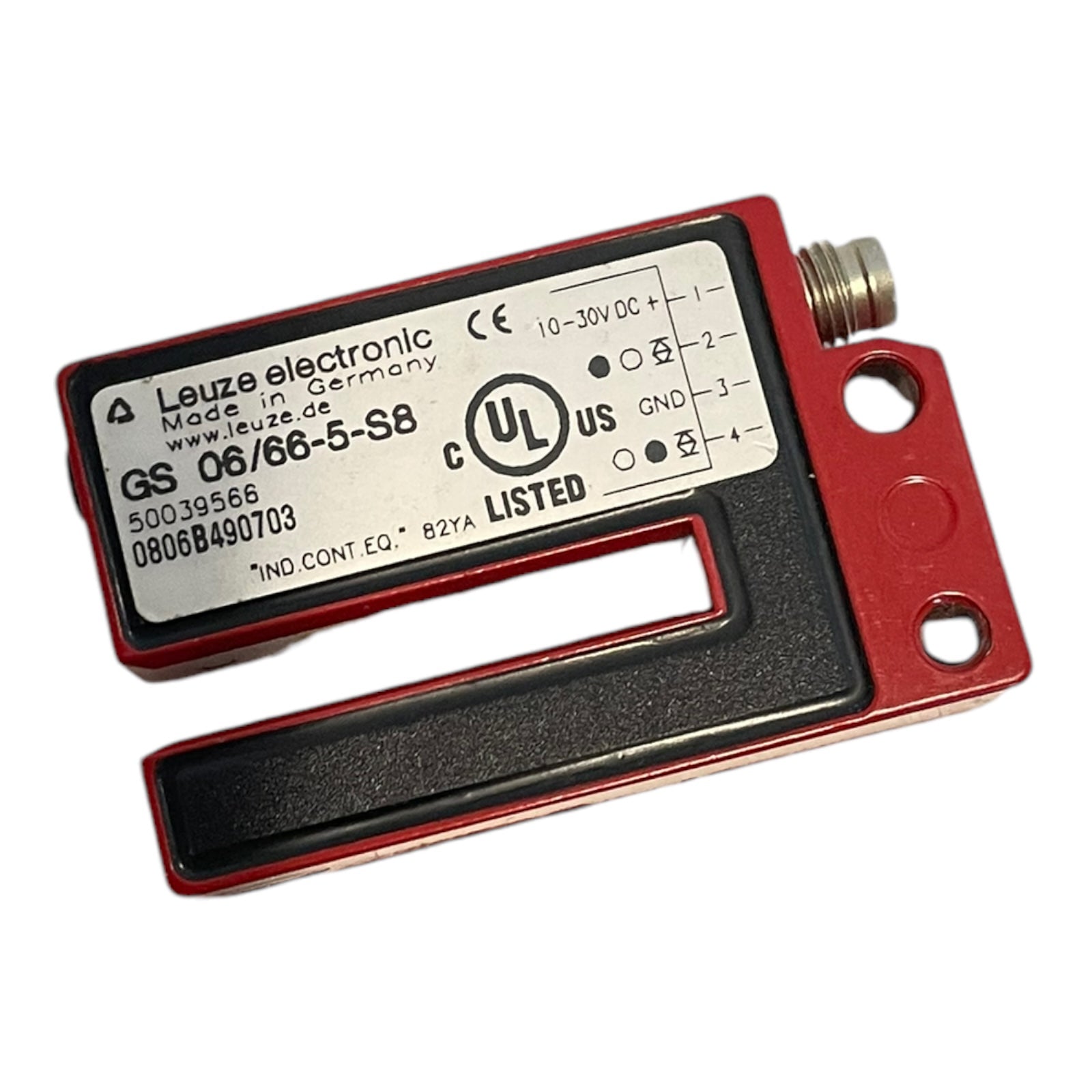 GS 61/6-S8 | Leuze electronic Gabellichtschranke 3 mm Push-Pull PNP GS 61/6-S8 | Leuze electronic Gabellichtschranke 3 mm Push-Pull PNP