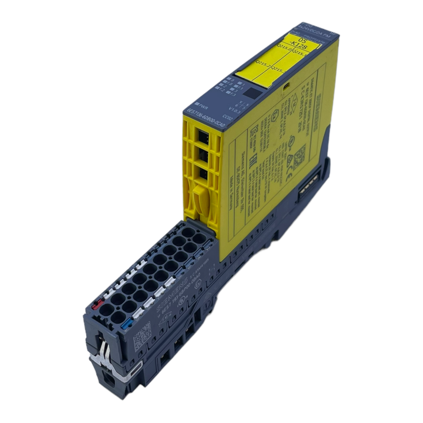 Siemens 6ES7136-6DB00-0CA0 electronic module 6ES7193-6BP00-0BA0