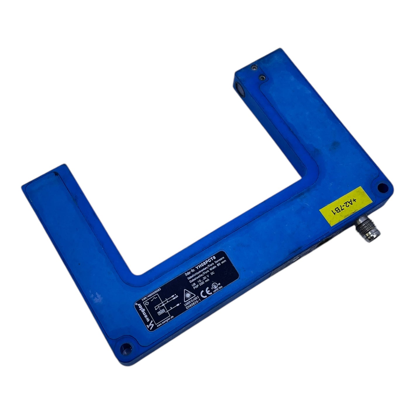 Wenglor YH08PCT8 fork light barrier for industrial use Wenglor YH08PCT8 W