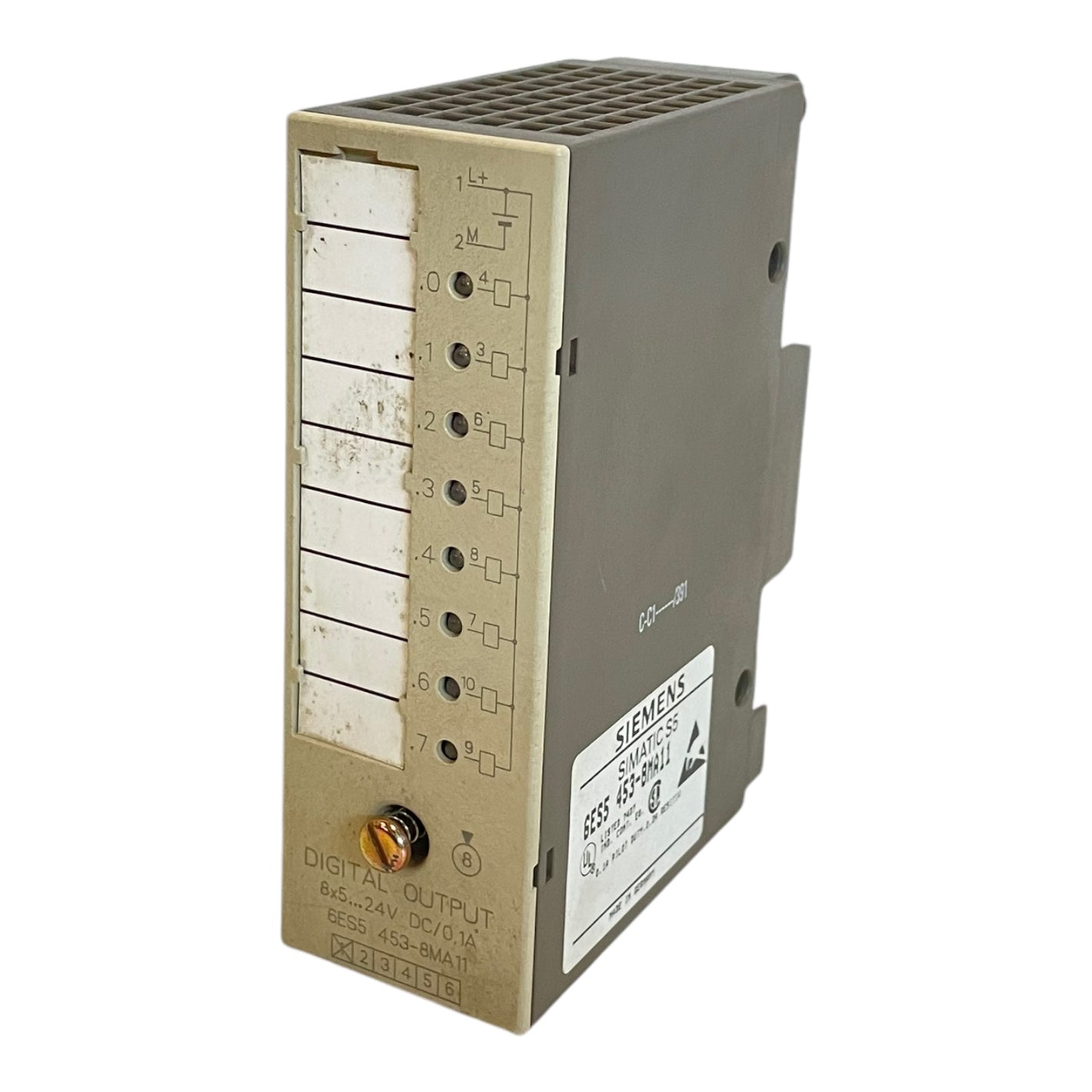 Siemens 6ES5453-8MA11 Digital output Simatic S5 for industrial useSiemens 6ES