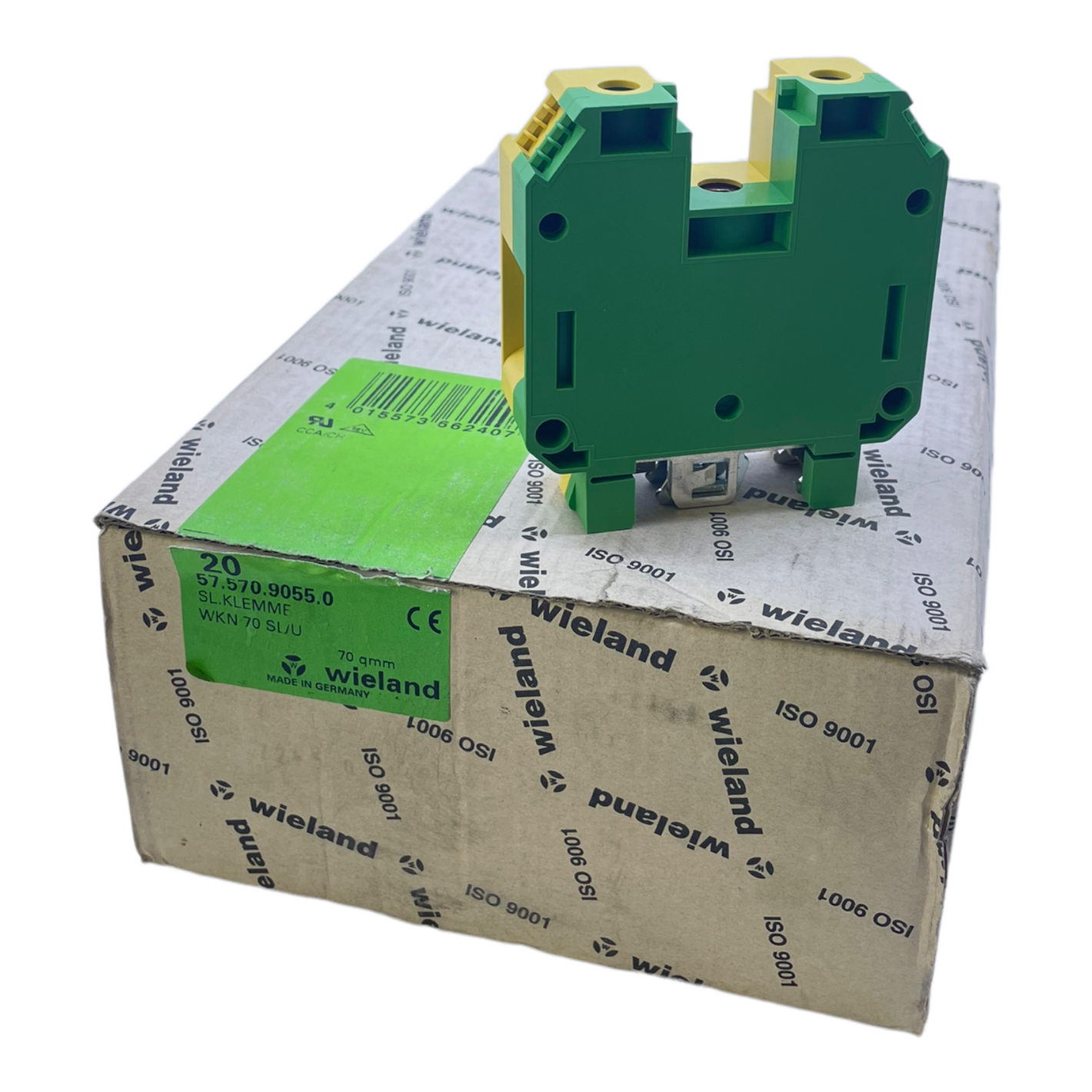 Wieland 57.570.9055.0 Durchgangsklemme für industriellen Einsatz VE:20stk