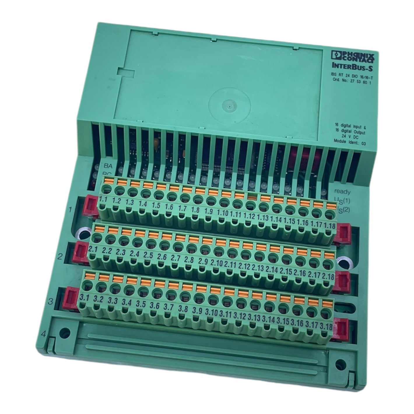 Phoenic Contact IBS RT 24 DIO 16/16-T 2753601 Digitales Modul IBS RT 24 DIO 16/1