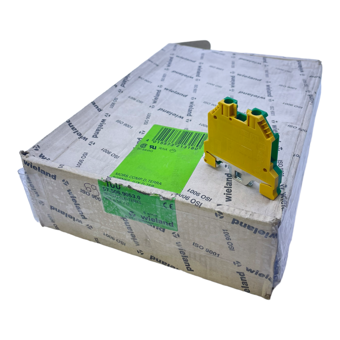 Wieland 57.506.9053.0 Durchgangsklemme für industriellen Einsatz VE:69stk