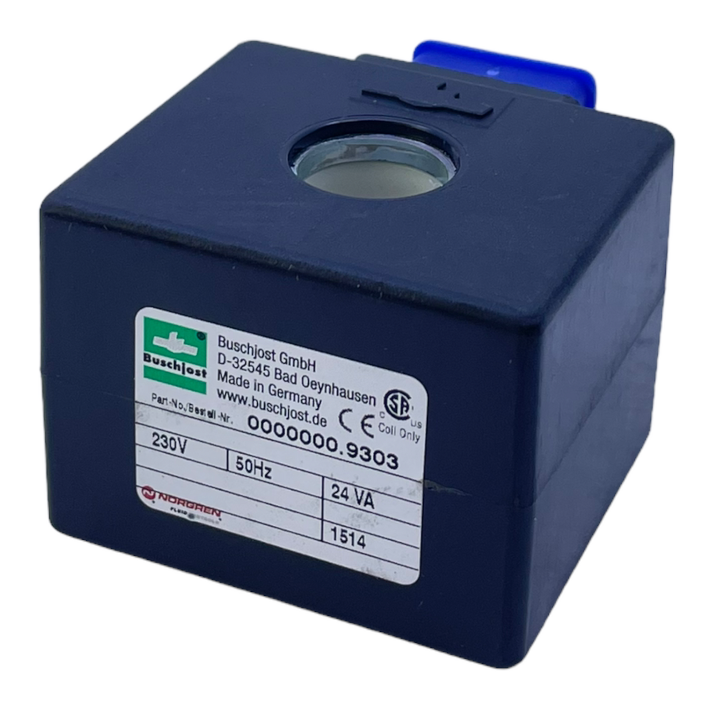 Buschjost 0000000.9303 Solenoid coil 230V Coil for industrial use 230V