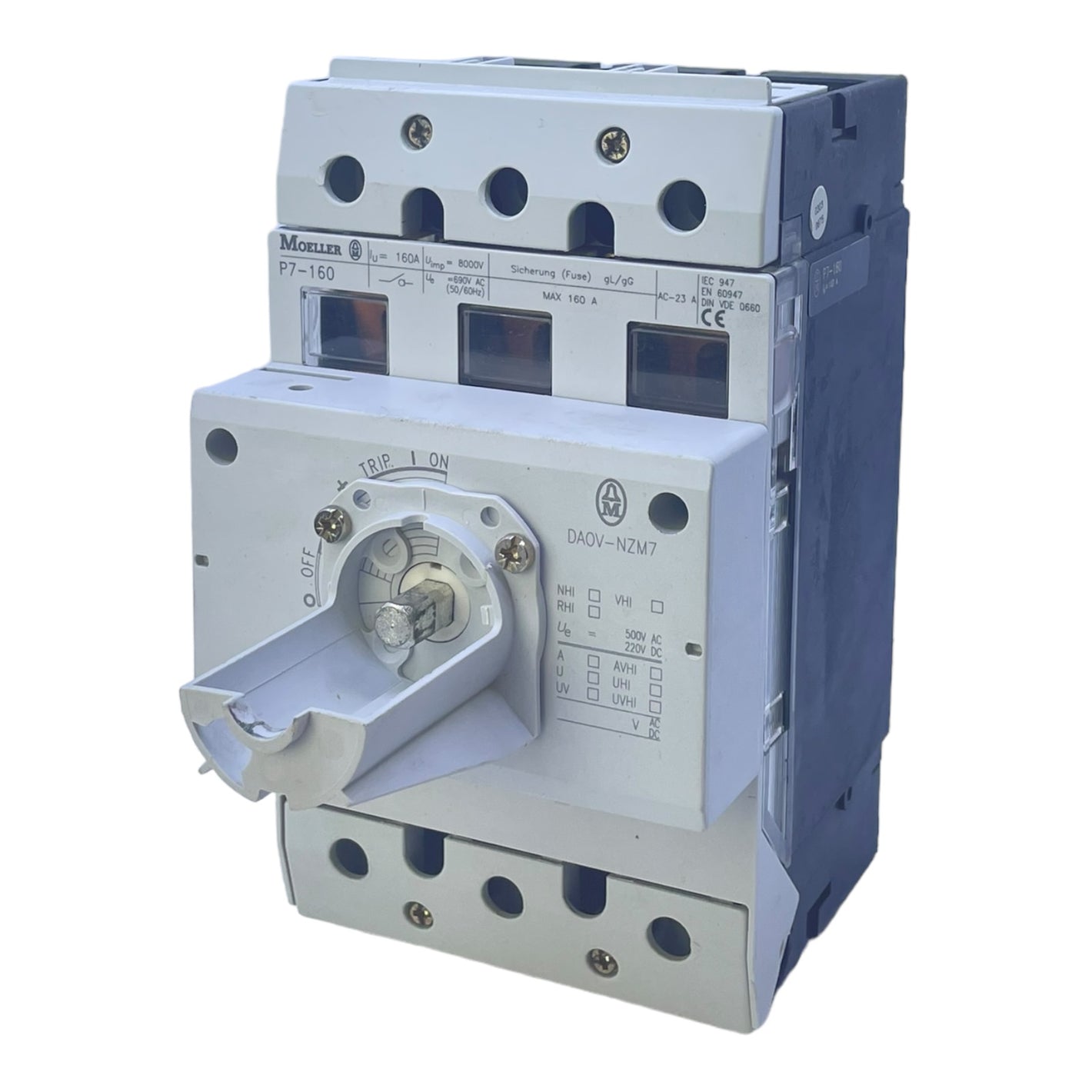 Moeller P7-160 Hauptschalter für industriellen Einsatz 160A Hauptschalter