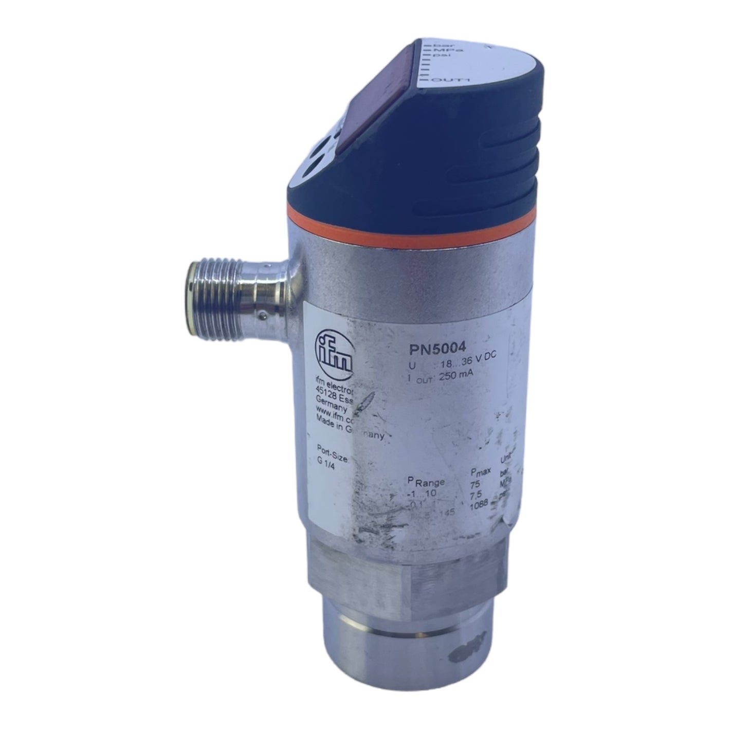 Ifm PN5004 Drucksensor für industriellen Einsatz PN5004 Ifm Drucksensor PN5004