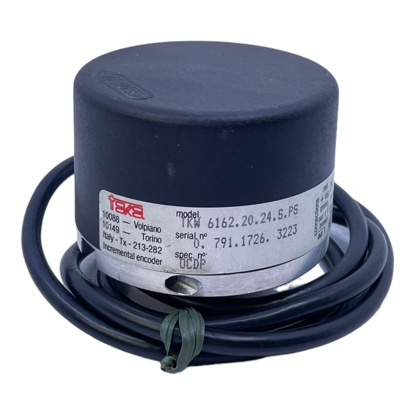 TEKEL TKW6162.20.24.S.PS Encoder Red 24VDC Encoder