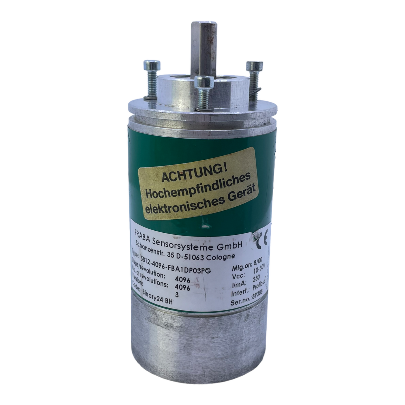 FRABA 5812-4096-FBA1DP03PG rotary encoder encoder 10-30V 280l/mA rotary encoder encoder