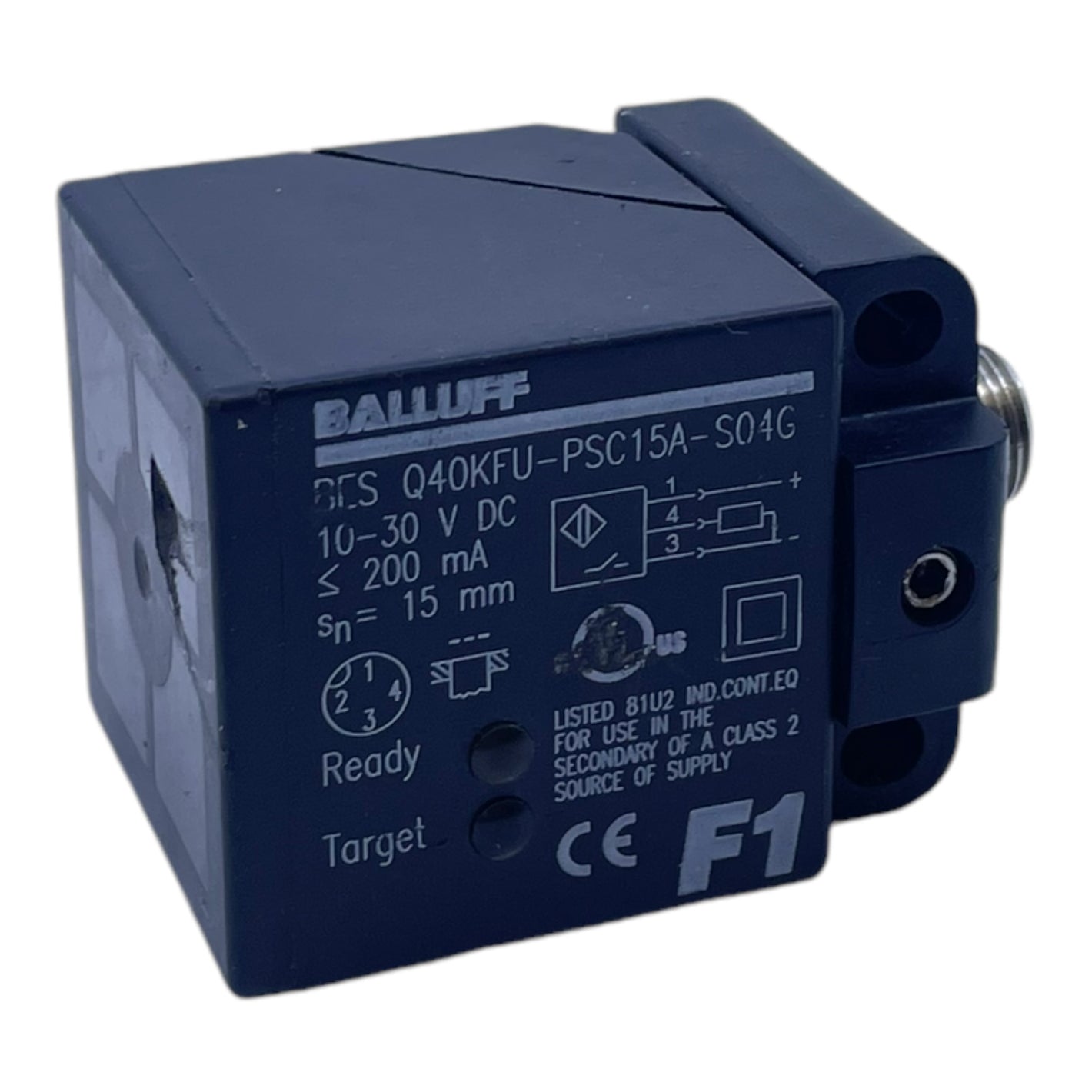 Balluff BESQ40KFU-PSC15A-S04G Proximity sensor for industrial use Sensor