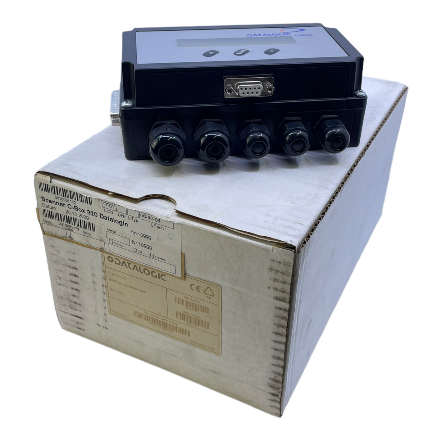 Datalogic C-Box310 Anschlußbox für Barcode Scanner Anschlußbox für Industrie