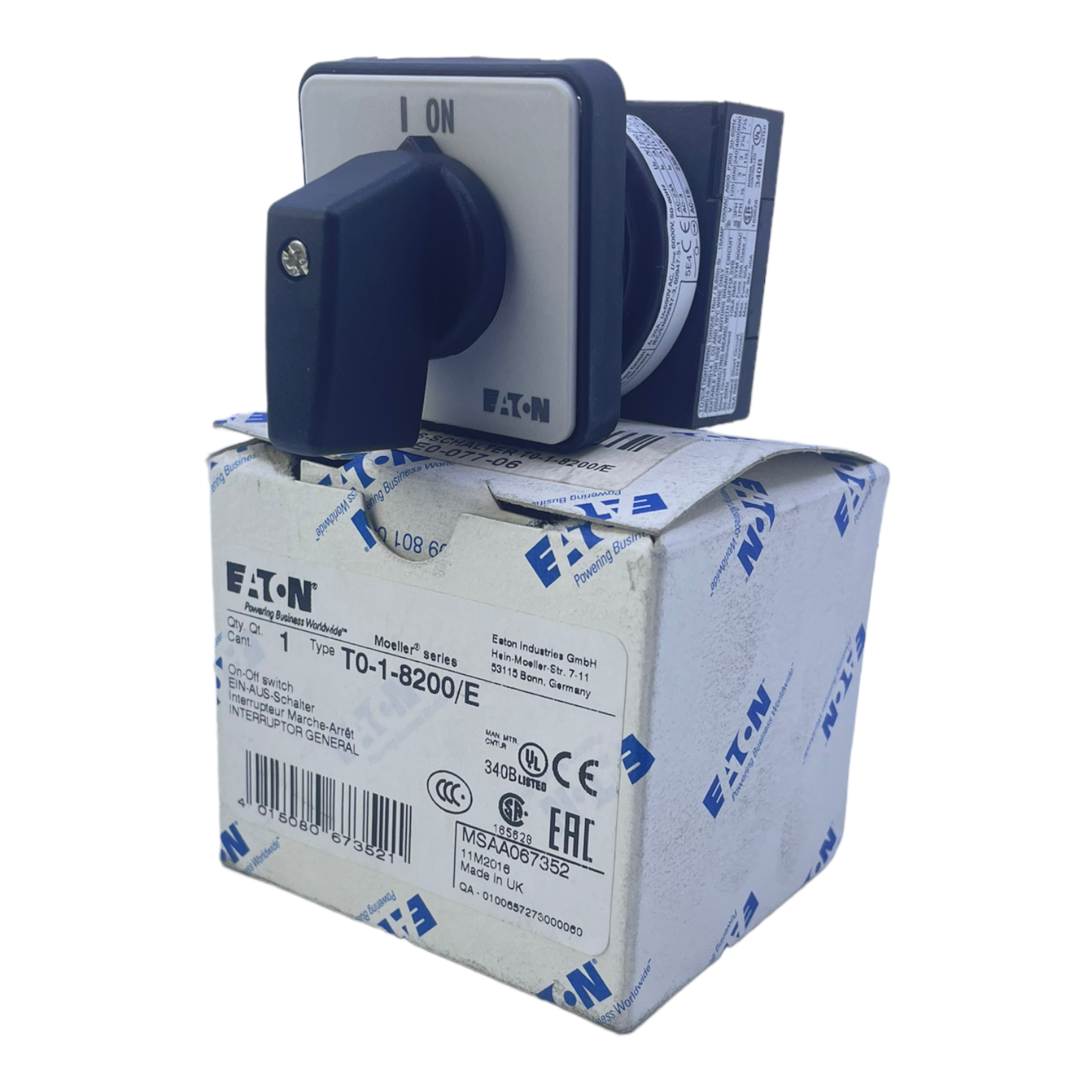Eaton T0 1 8200 E EIN AUS Schalter F r Industriellen Einsatz Eaton T0 eaton-t0-1-8200-e-ein-aus-schalter-f-r-industriellen-einsatz-eaton-t0