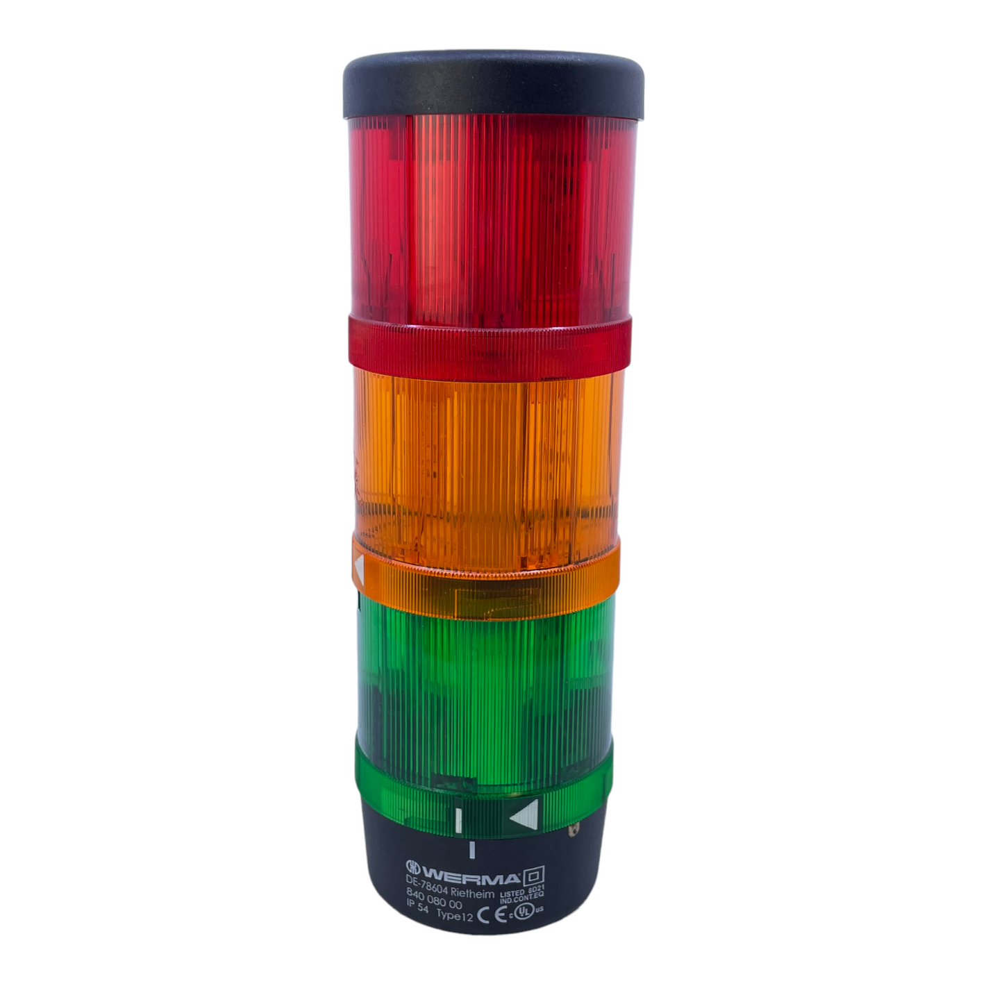 Werma 84008000 Connection element with signal lights for industrial use