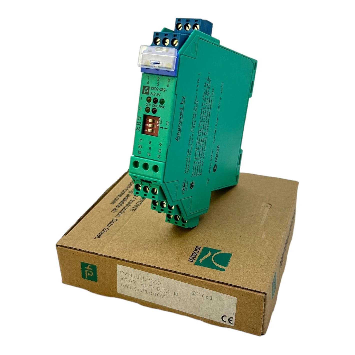 Pepperl+Fuchs KFD2-SR2-Ex2.W isolating switching amplifier for industrial use 132960