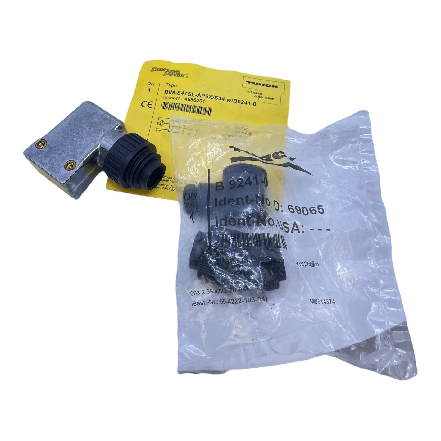 Turck Induktiver Sensor BIM-S47SL-AP6X/S34w/B9241-0 4686201 Induktiver Sensor