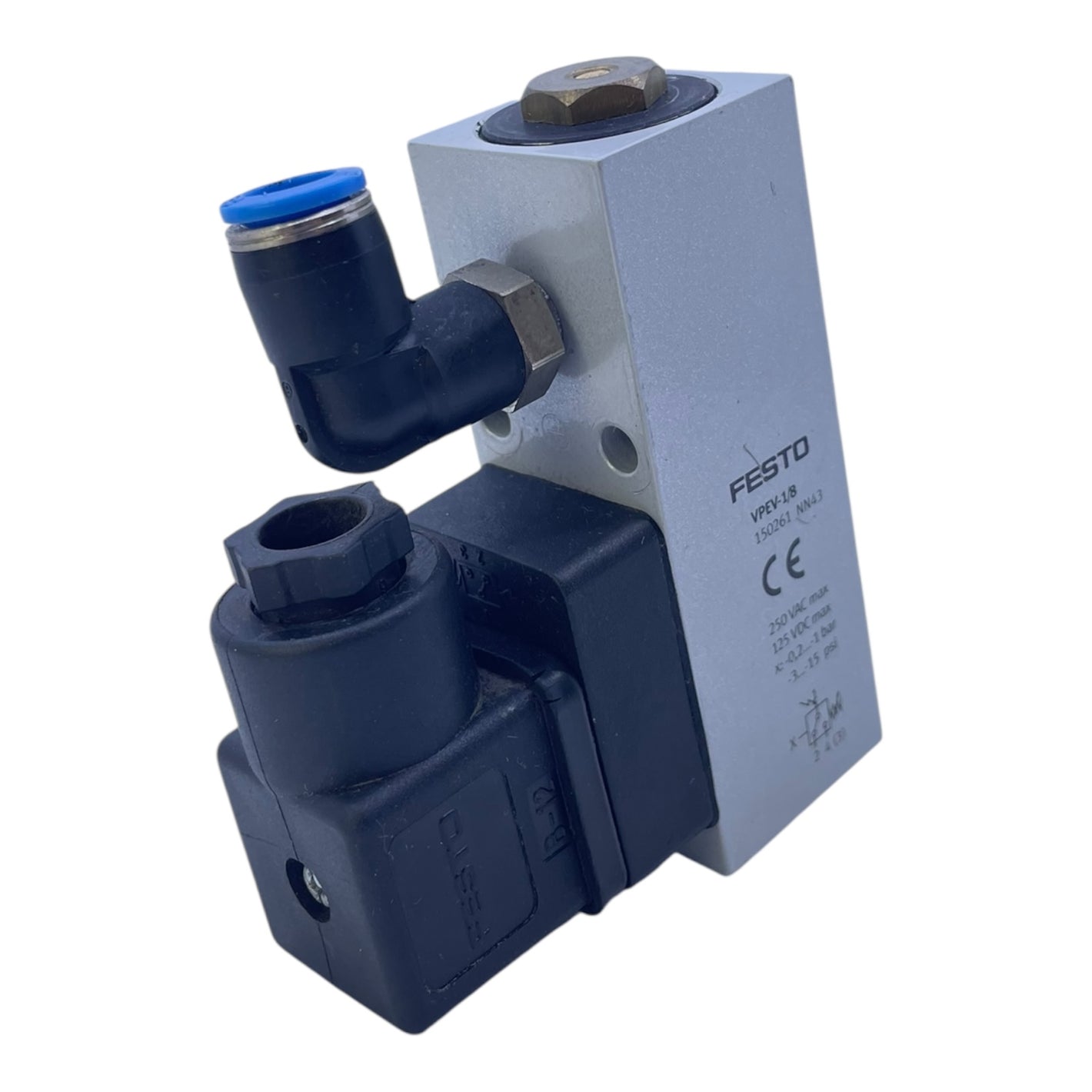 Festo Vakuumschalter VPEV-1/8 150261 250VAC 125VDC 0,2–1bar