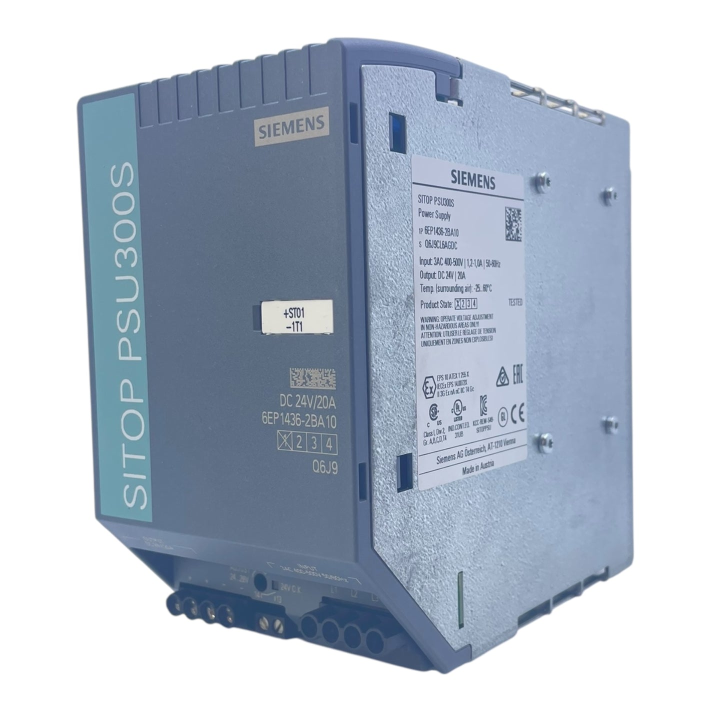 Siemens SITOP PSU300S Stromversorgung 6EP1436-2BA10 24V 20A